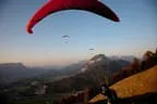 Abendflug an der Möselalm Bild 25